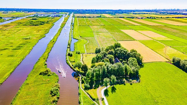 kanály v Holandsku